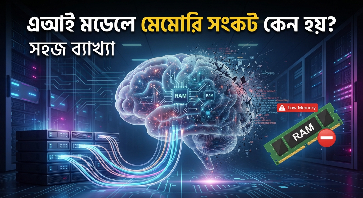 (Ai) এআই মডেলে মেমোরি সংকট কেন হয়? পেছনের আসল কারণগুলো কী?