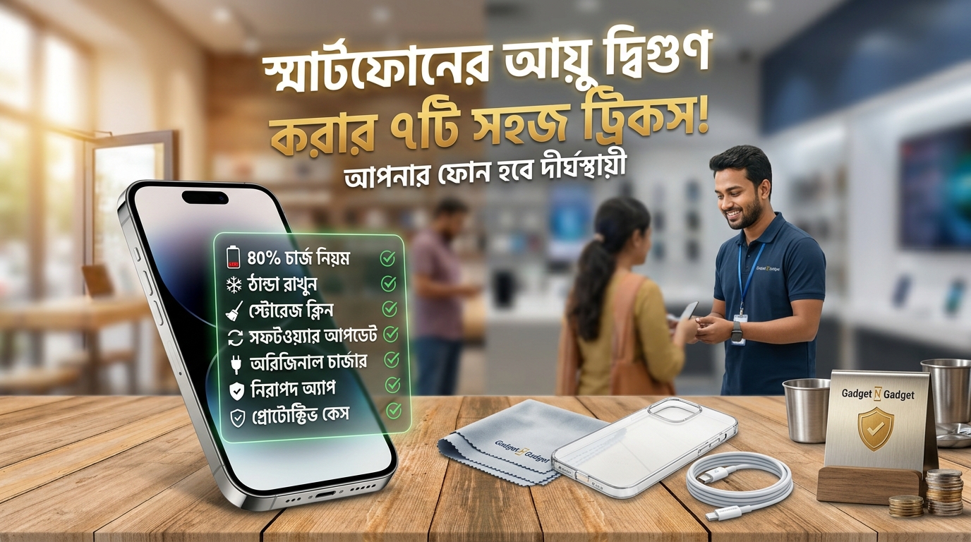 স্মার্টফোনের আয়ু দ্বিগুণ করার ৭টি সহজ ট্রিকস: আপনার ফোন বছরের পর বছর থাকবে নতুনের মতো!